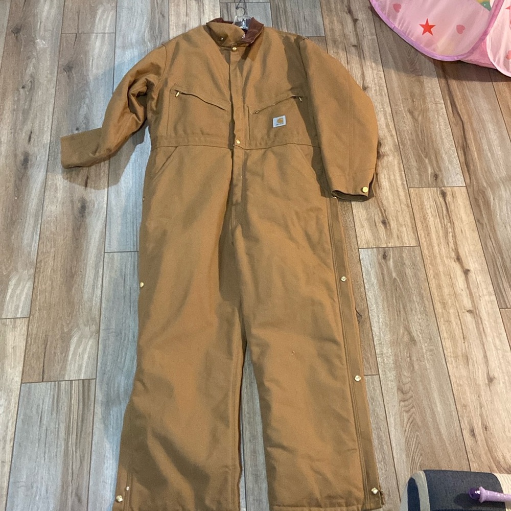 Carhartt insulated coveralls 46 short. New in condition